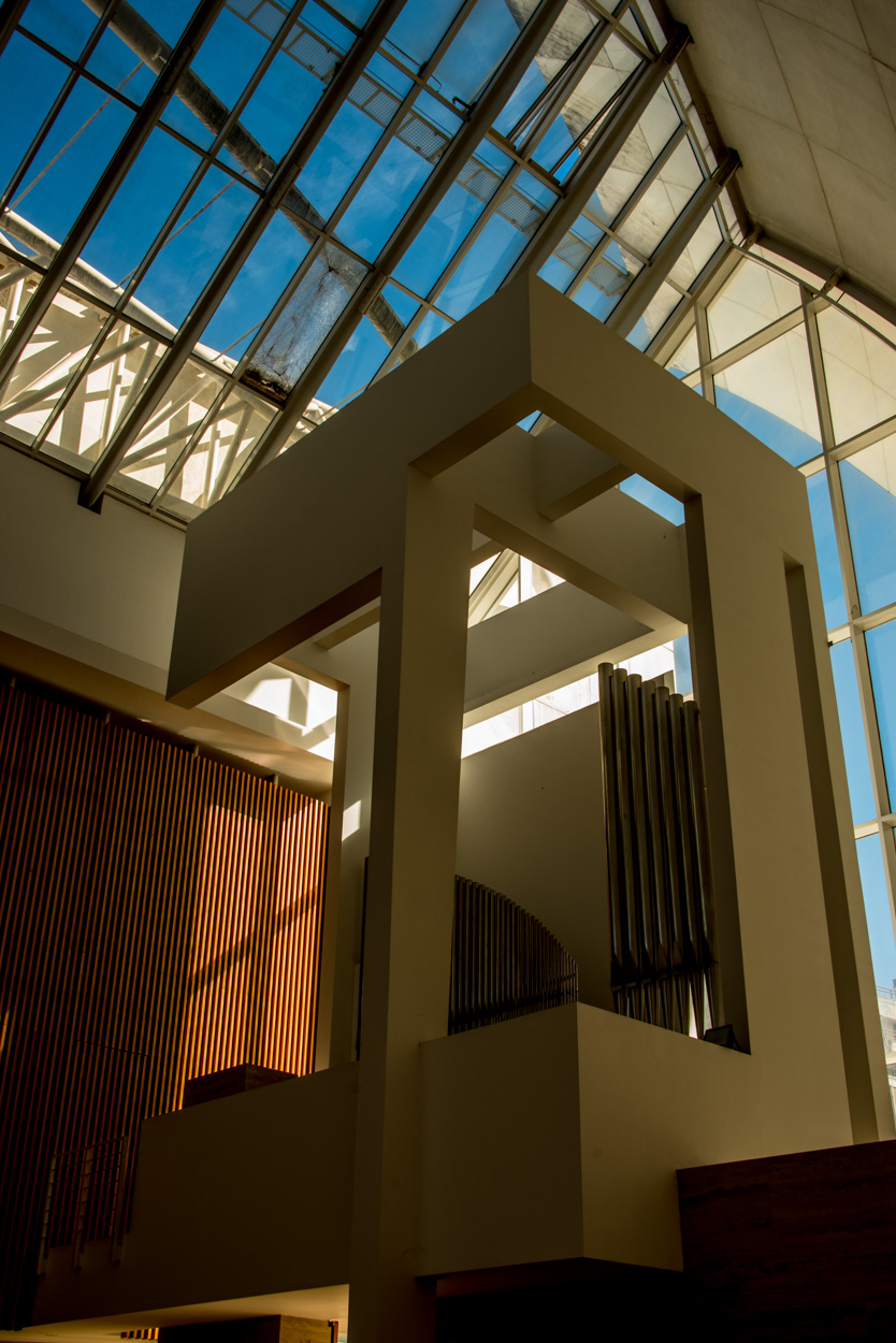 Roma...architetto Richard Meier...Chiesa di Dio Padre misericordioso