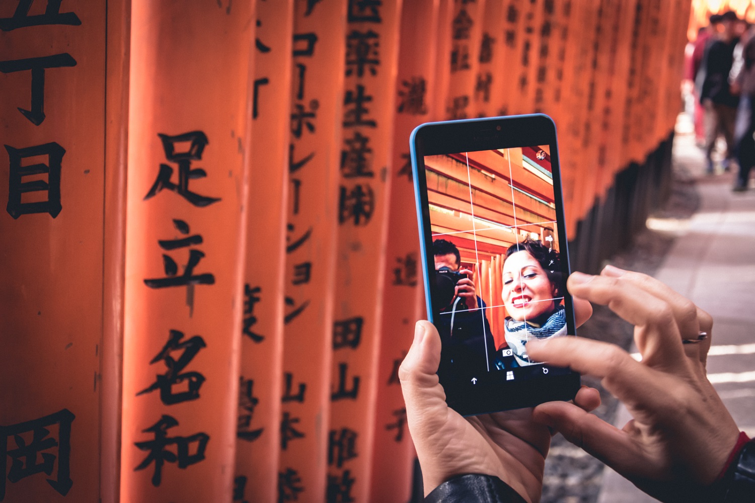 Selfie al Fushimi Inari