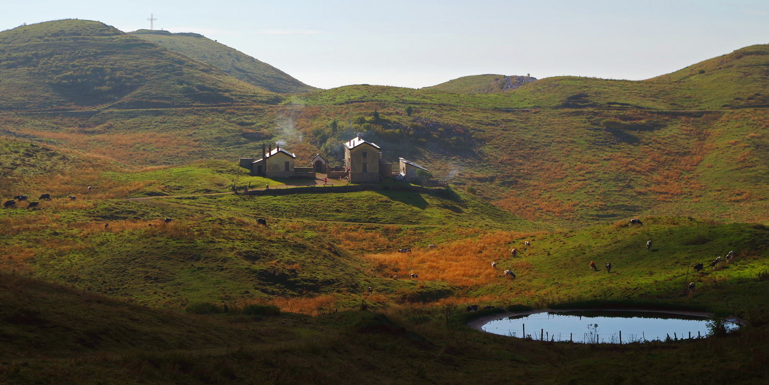 La malga di montagna