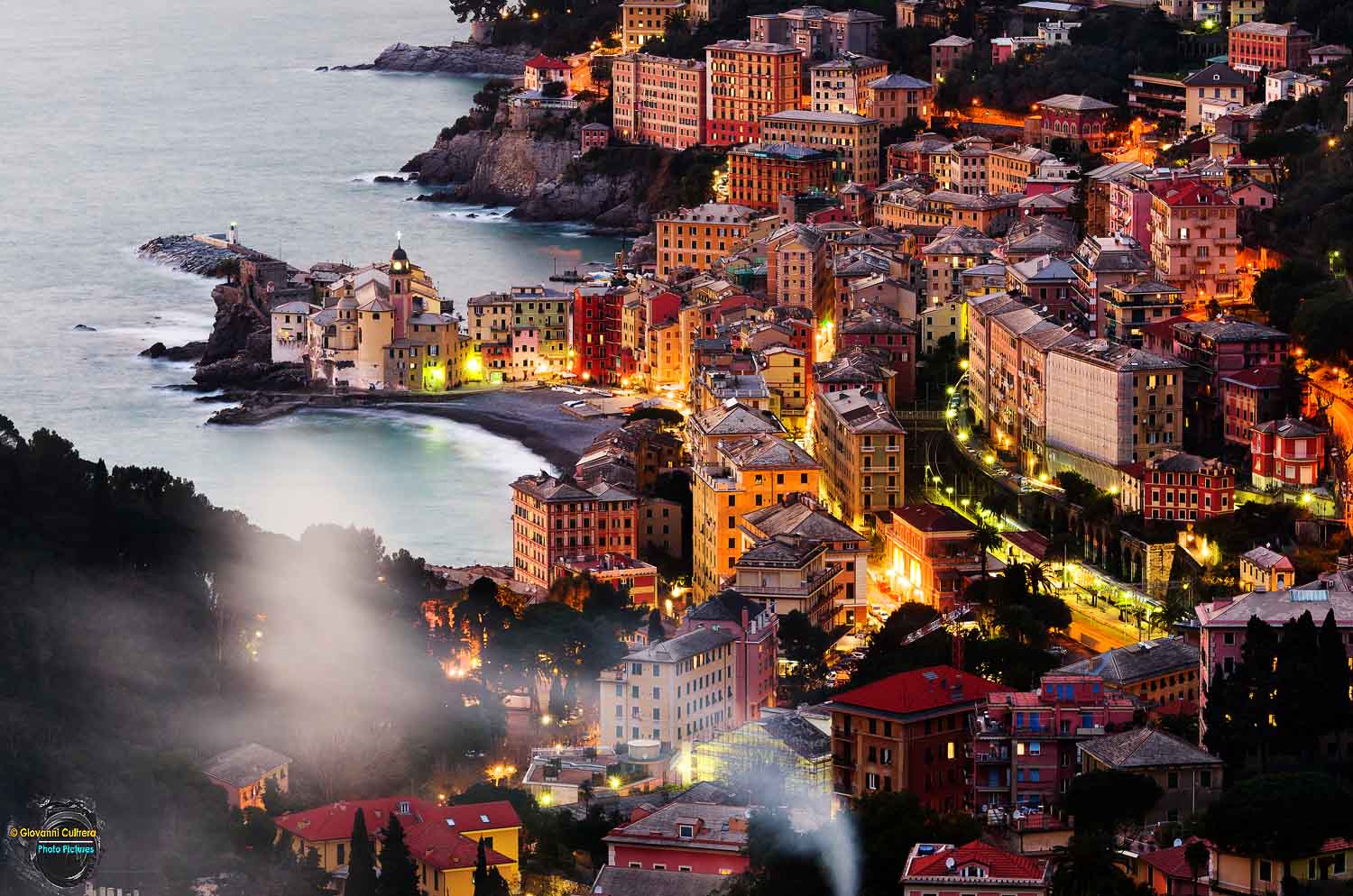 camogli al far della sera