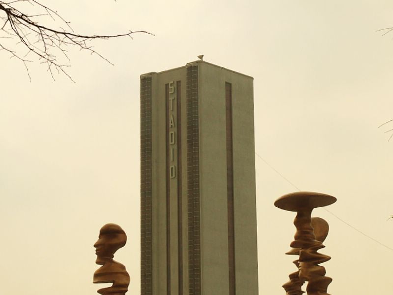 Torre dello stadio olimpico.