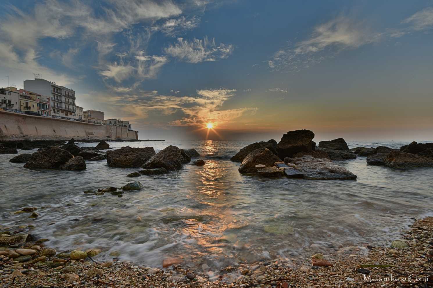 Alba a Calarossa (Siracusa)