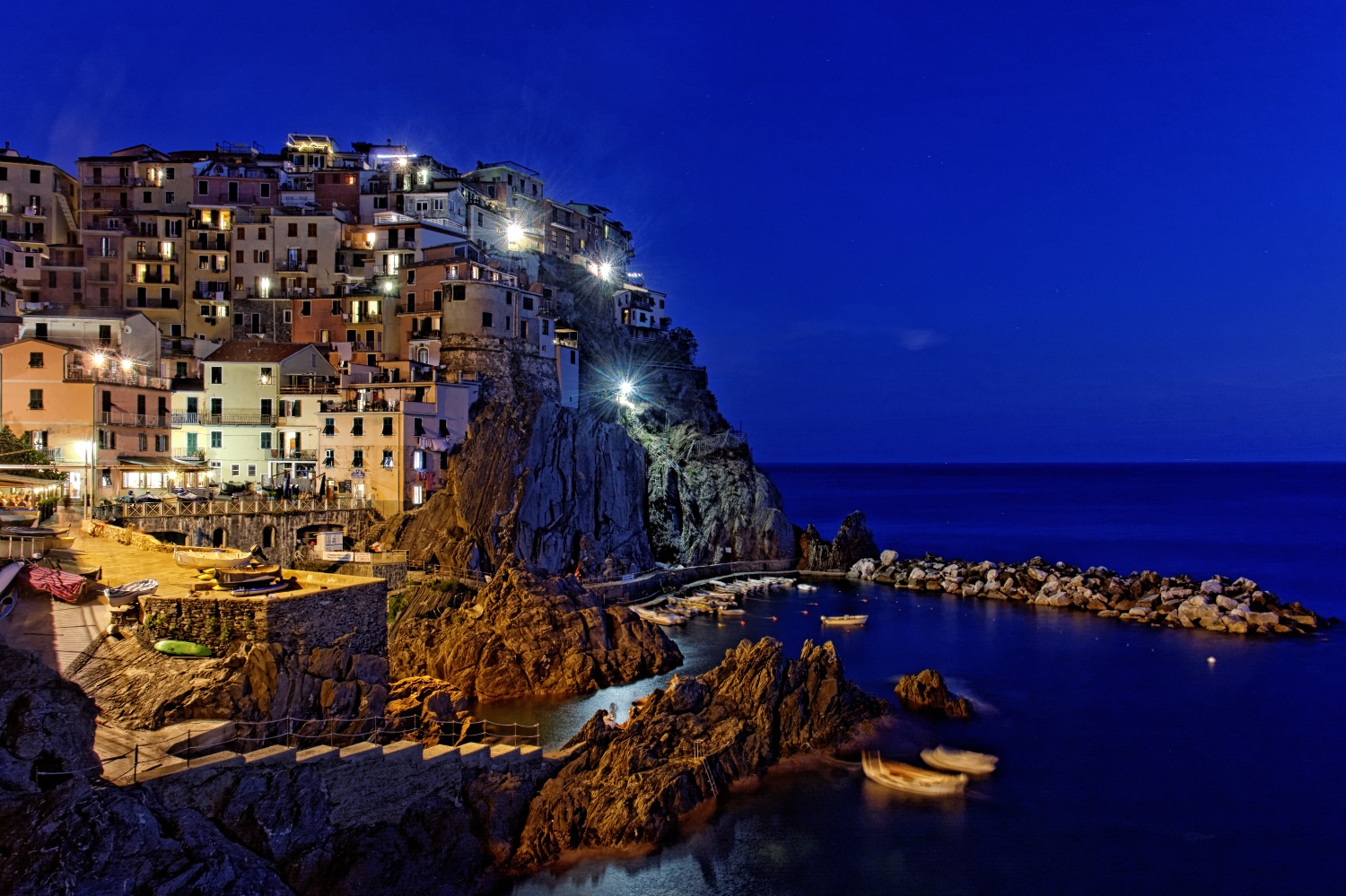 Notturno a Manarola