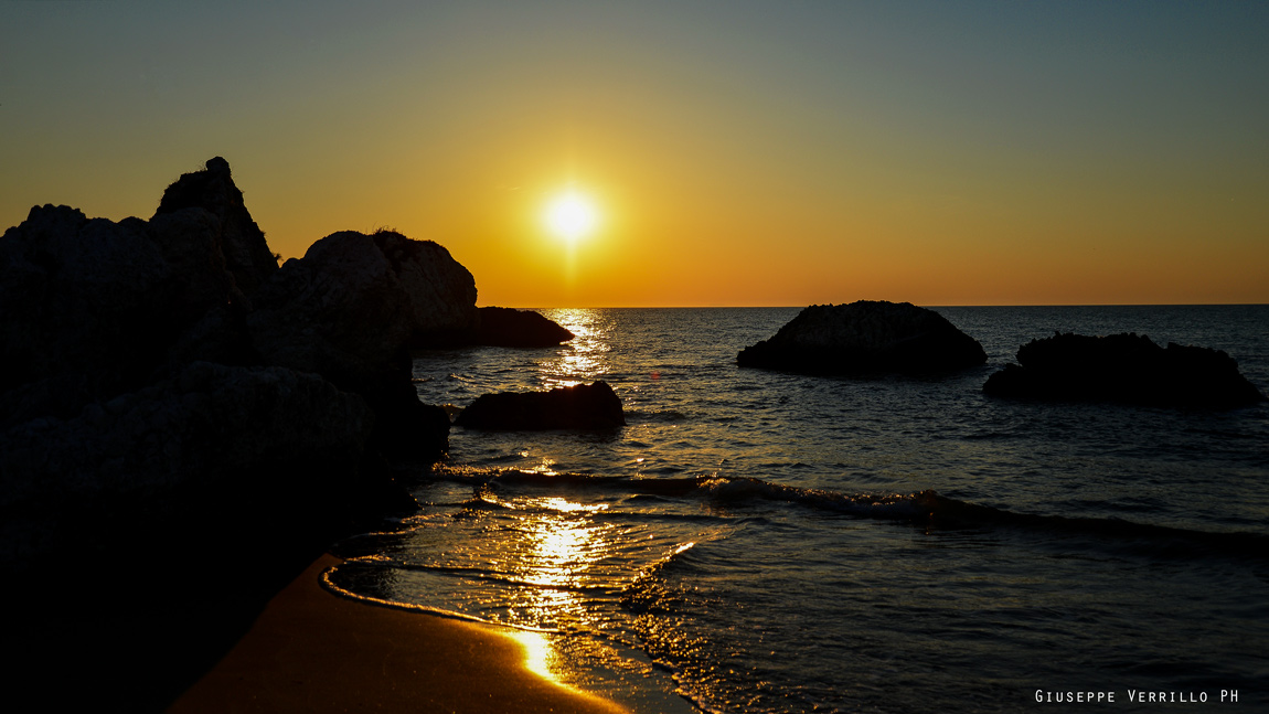 Tramonto su Peschici