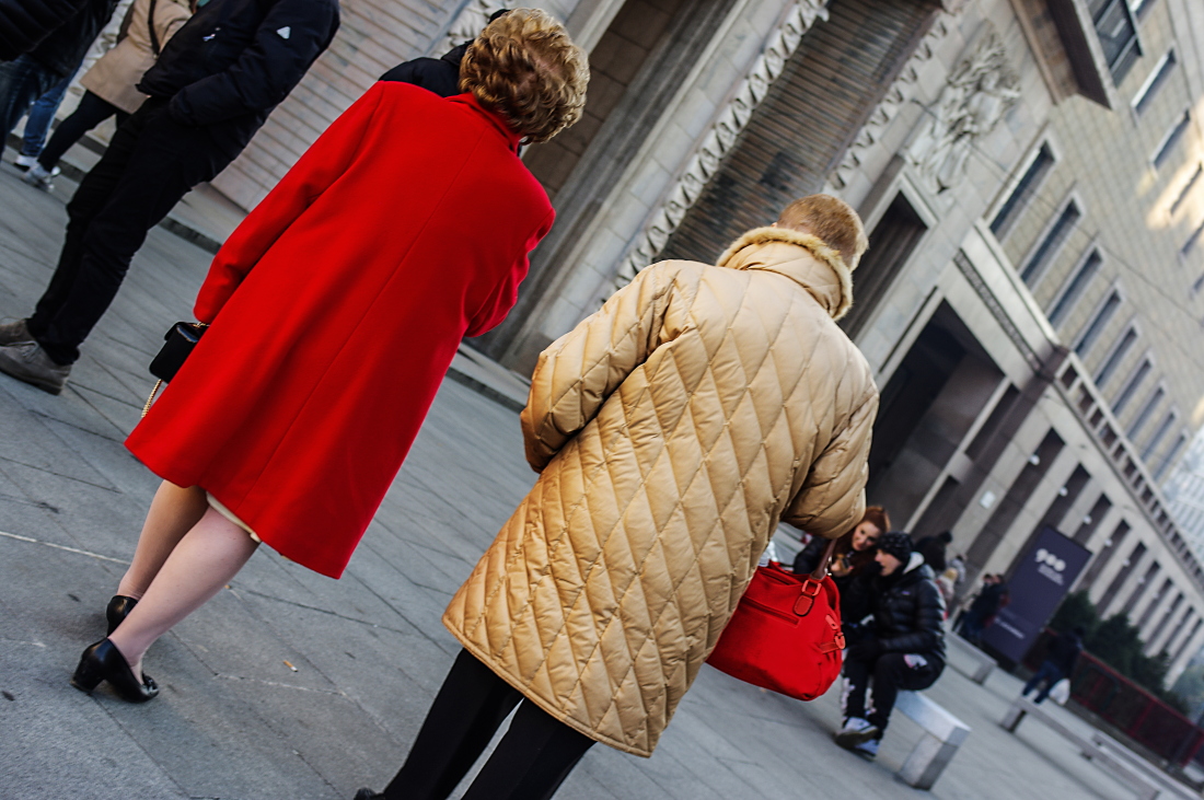Ladies in red