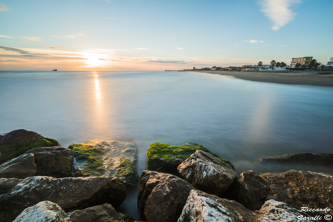 Una dolce coperta al tramonto!