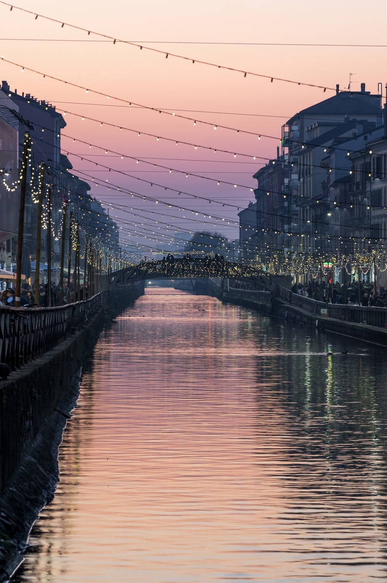 Luci sul naviglio grande