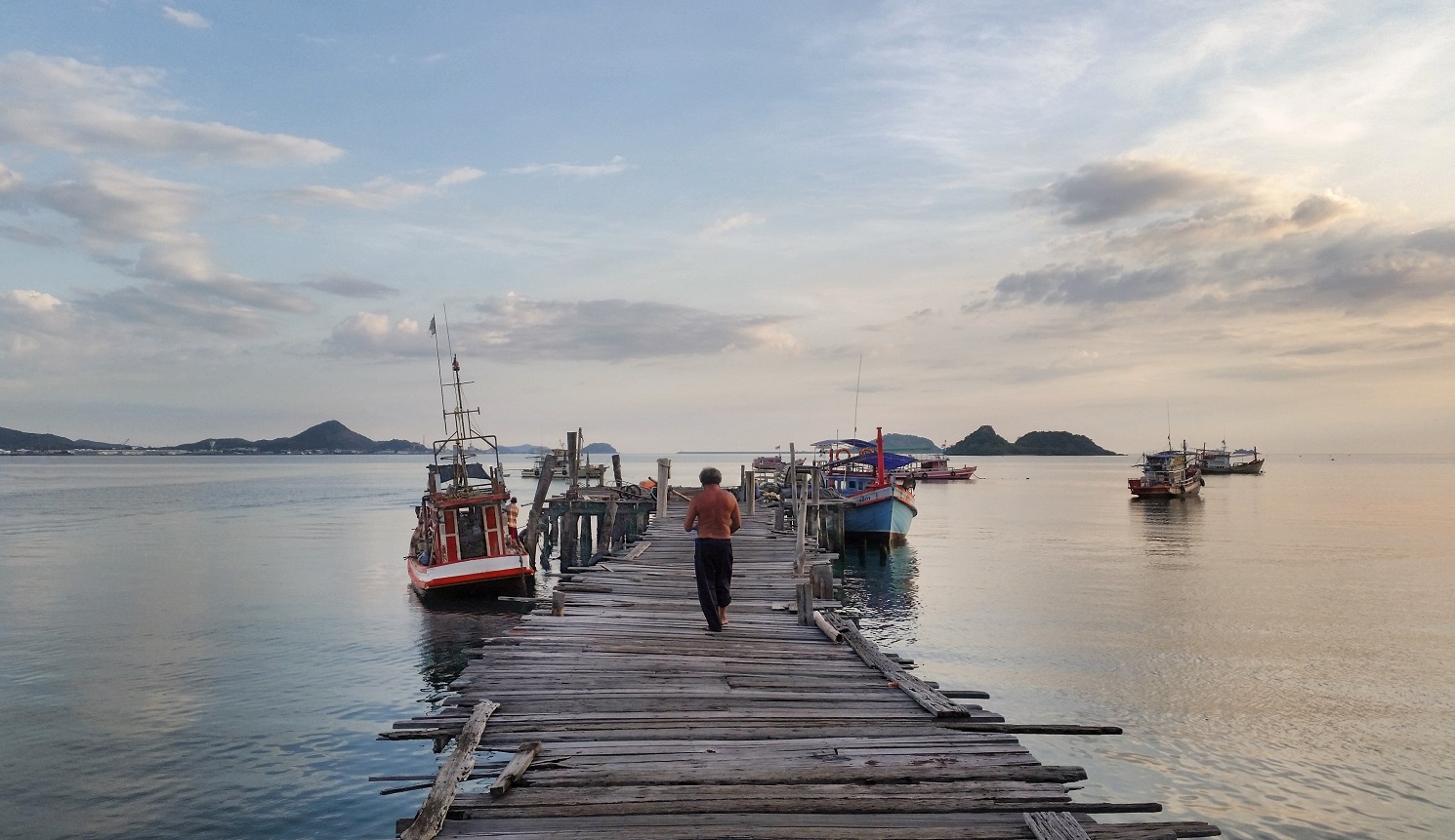 Che ppppalle sti pontili in prospettiva!