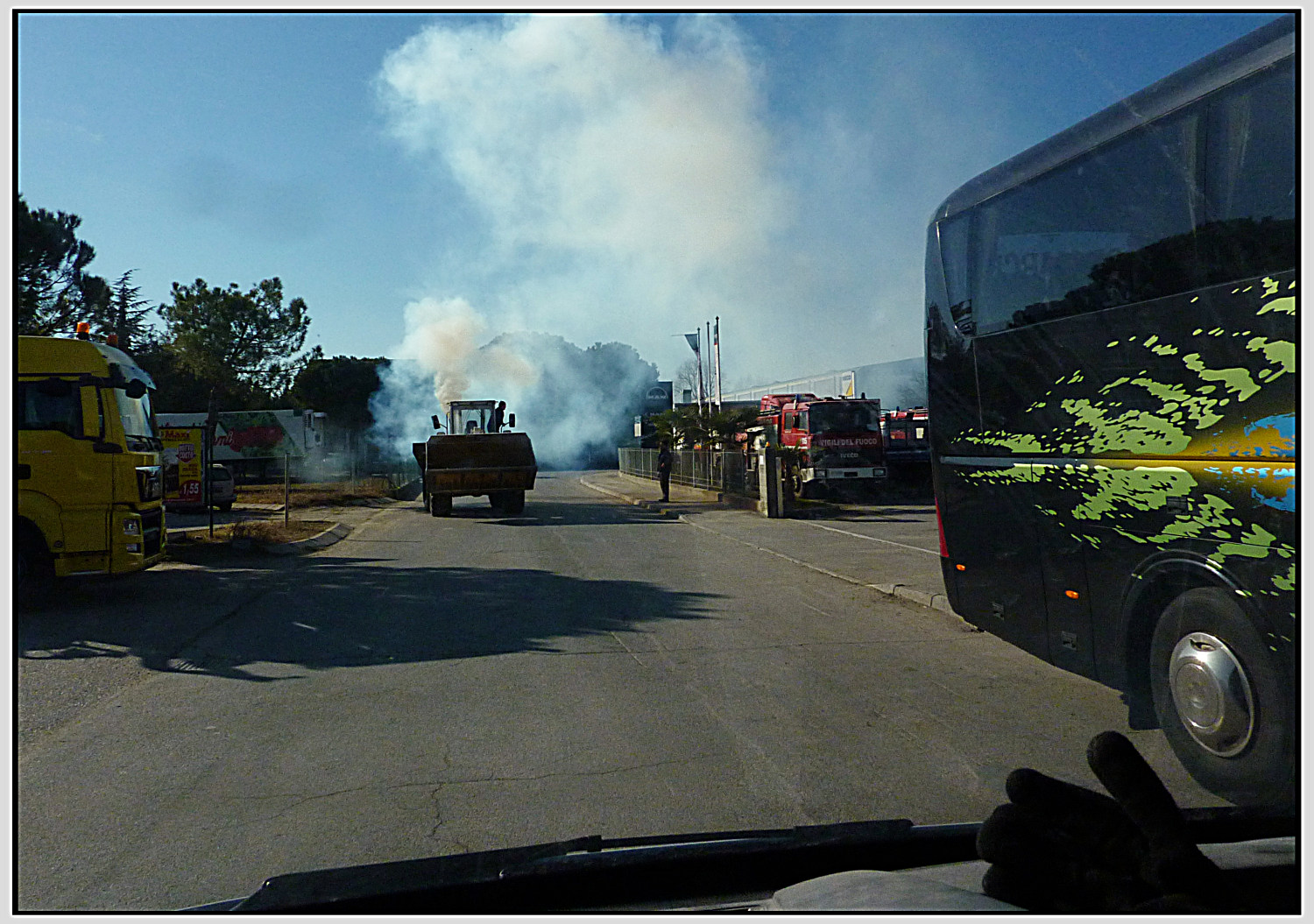 Un comunissimo attimo di vita quotidiana...