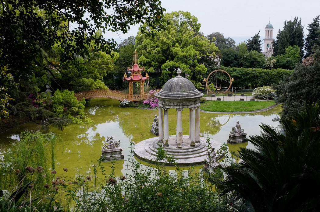 Cartolina da: Villa Pallavicini (Genova)