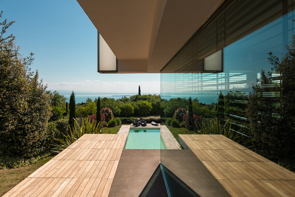 vista lago libero al rogito