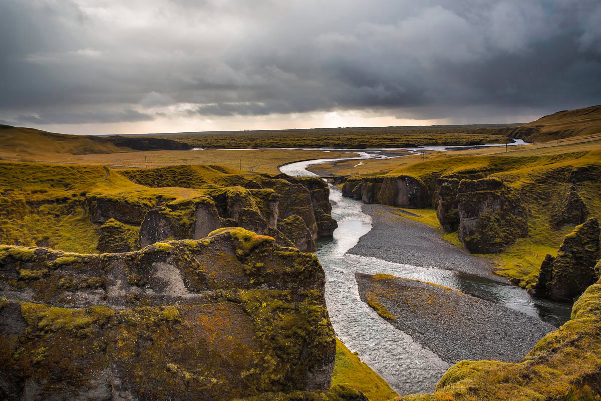 Islanda - Fjaorarglj�fur canyon