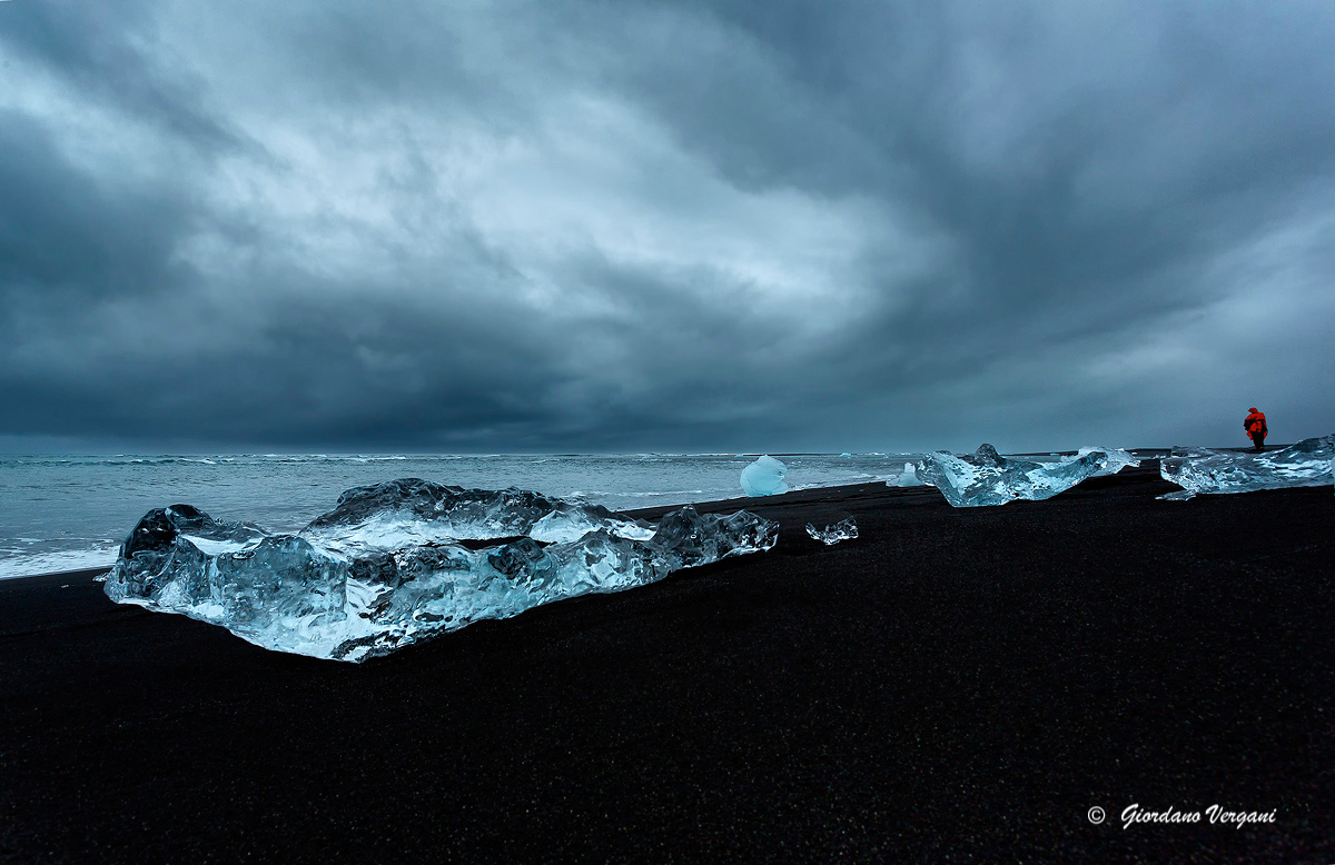 Beach of Jokulsarlon