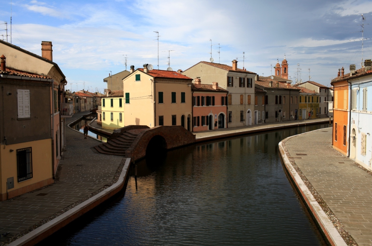 Cartolina da Comacchio