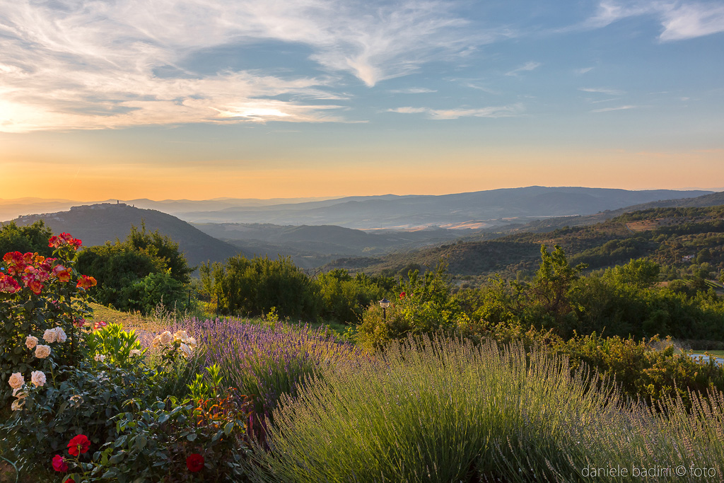 tramonto toscano
