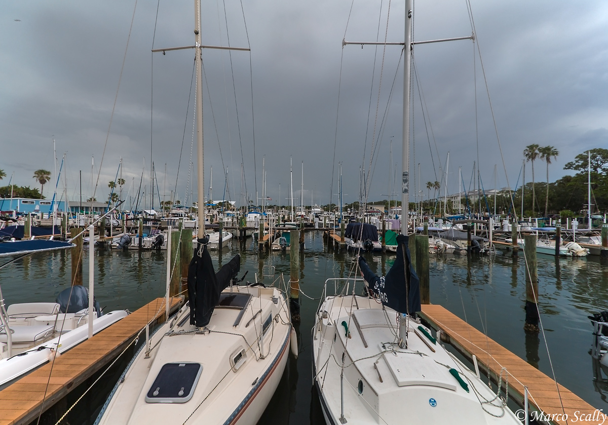 Le antenne delle barche...