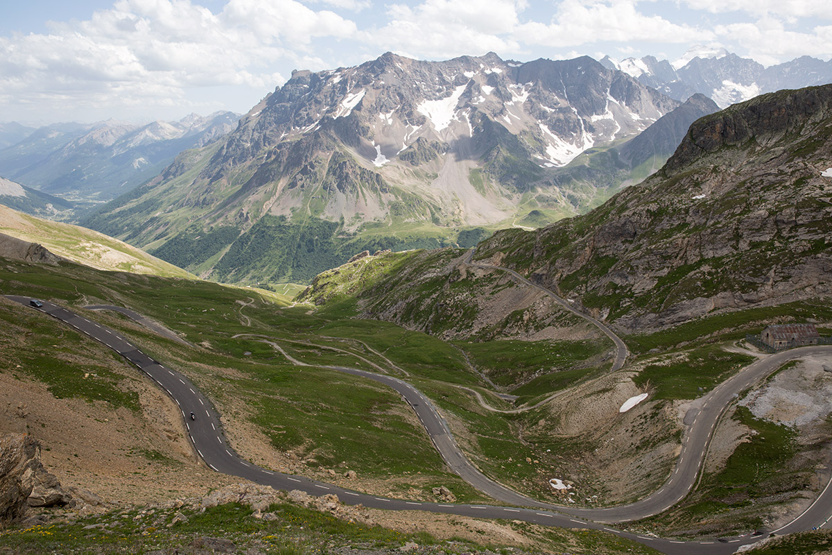 La strada del Col du Galibier