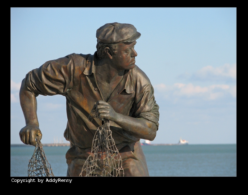 pescatore di bronzo...