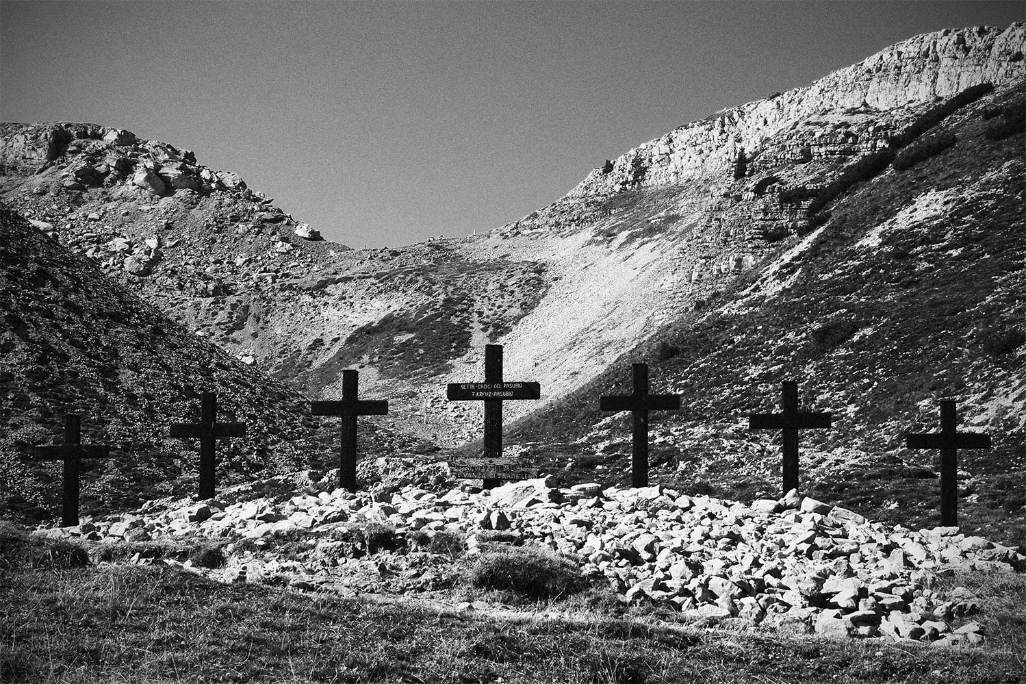 Pasubio: localit� "sette croci"