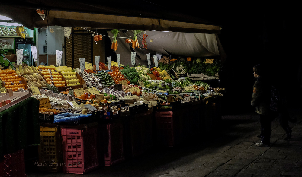 Il banco della frutta