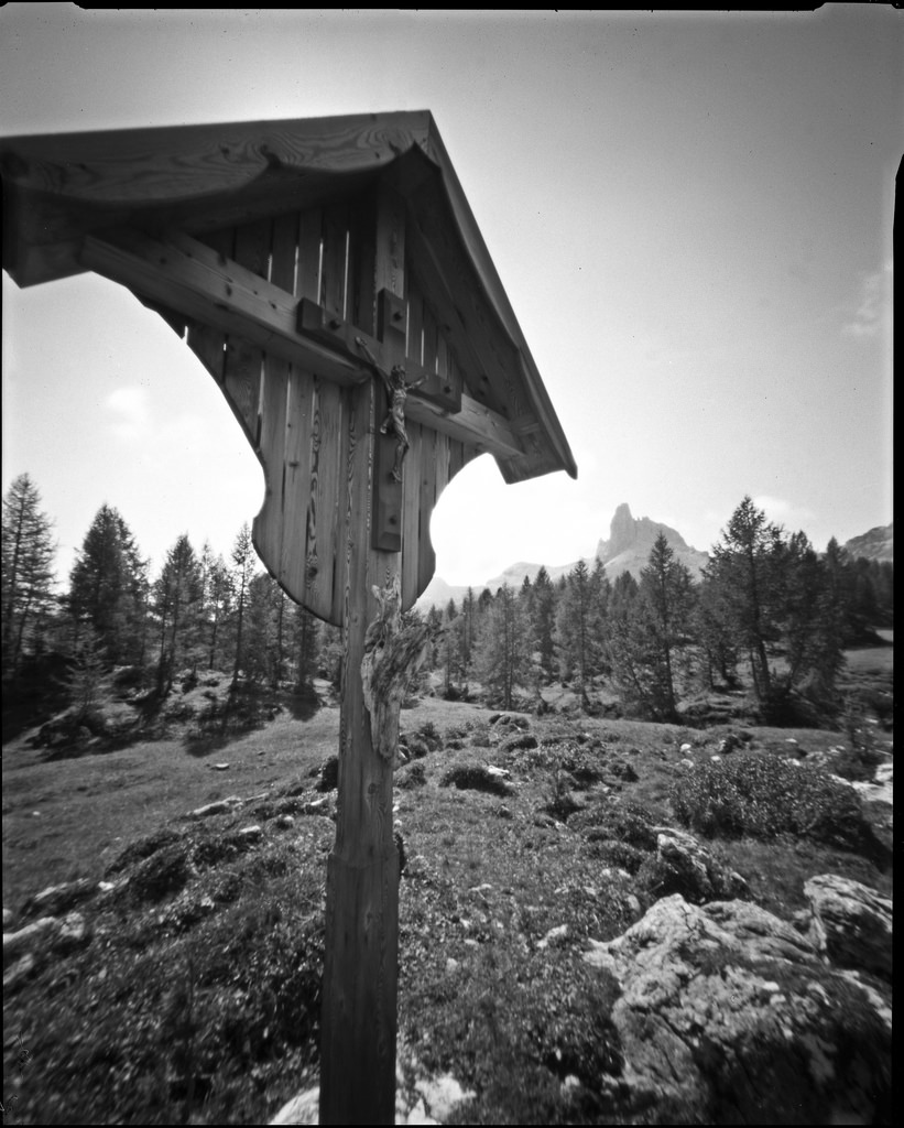 Signore delle Cime ;/) 4X5 pinhole