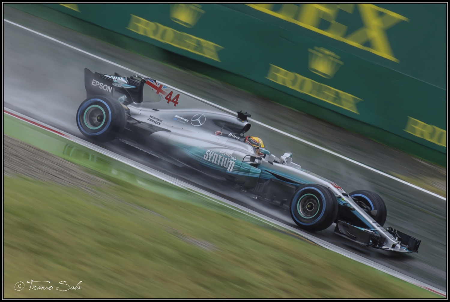 The king in the rain