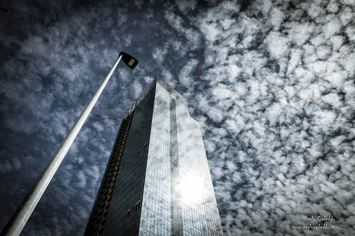 il cielo ed il grattacielo