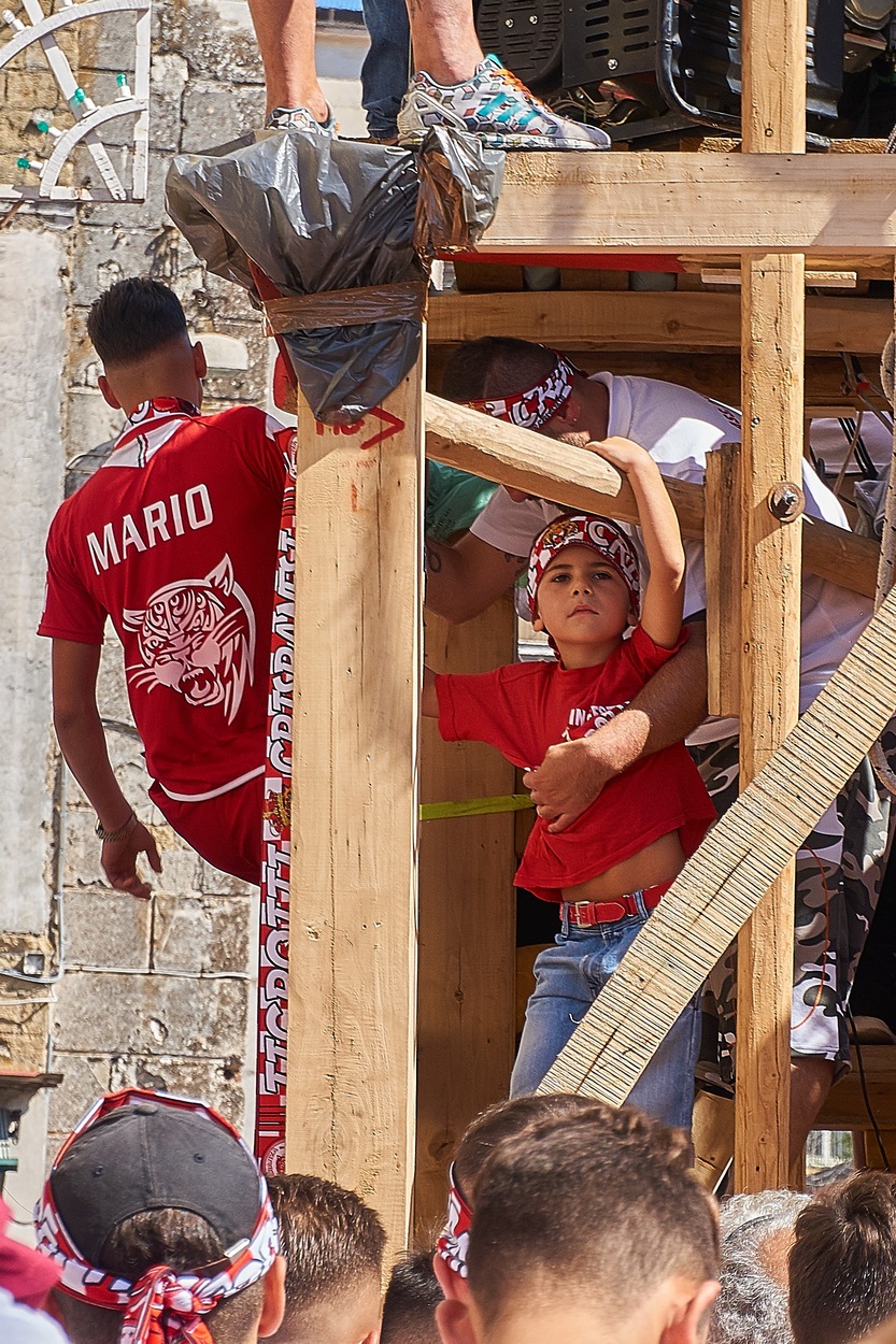 Non fatemi cadere! - Festa dei Gigli (Barra-NA)