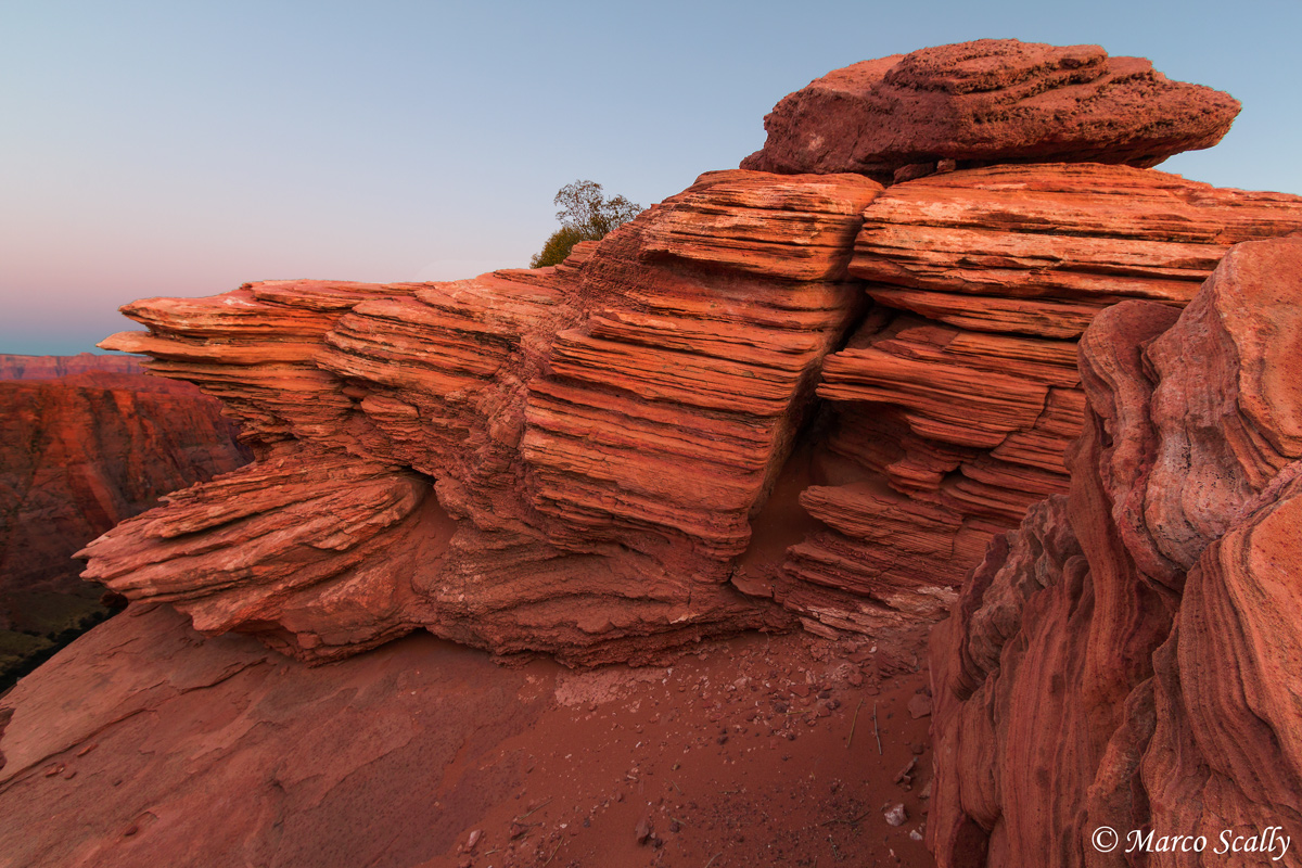 La coda di squalo di Horseshoe Bend