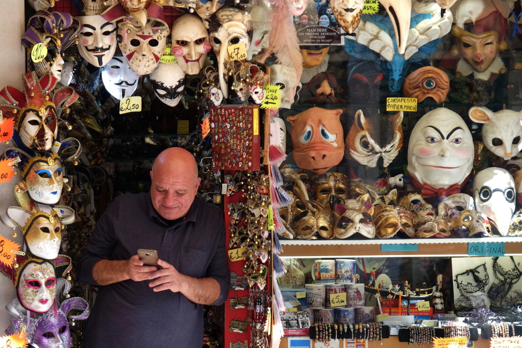 Maschera compiaciuta...