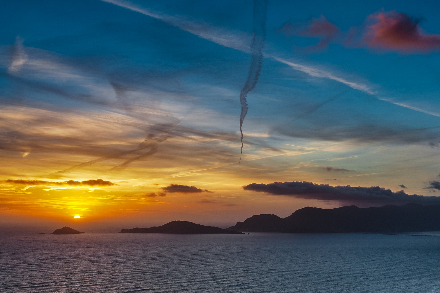 Tramonto da Montemarcello