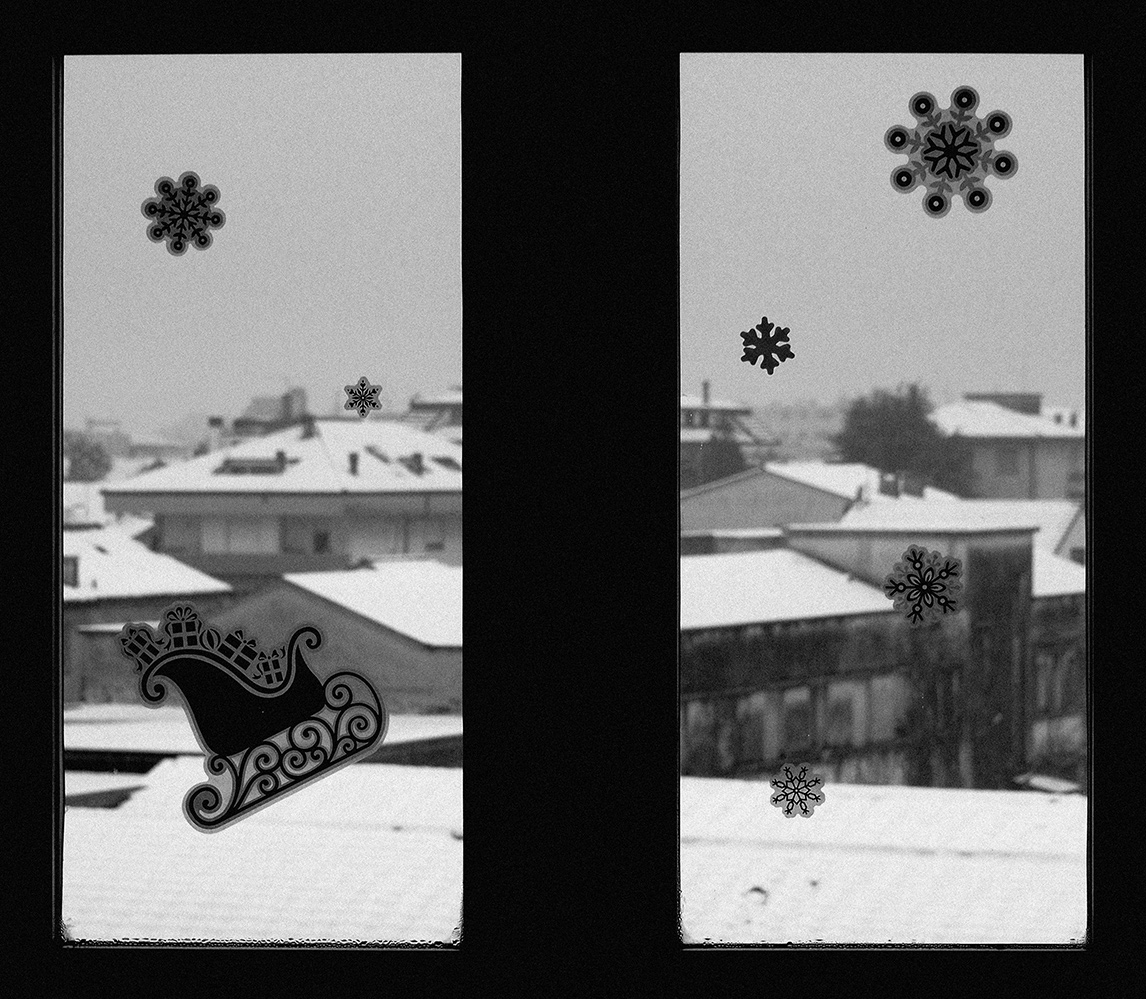 Dicembre cittadino dalla finestra