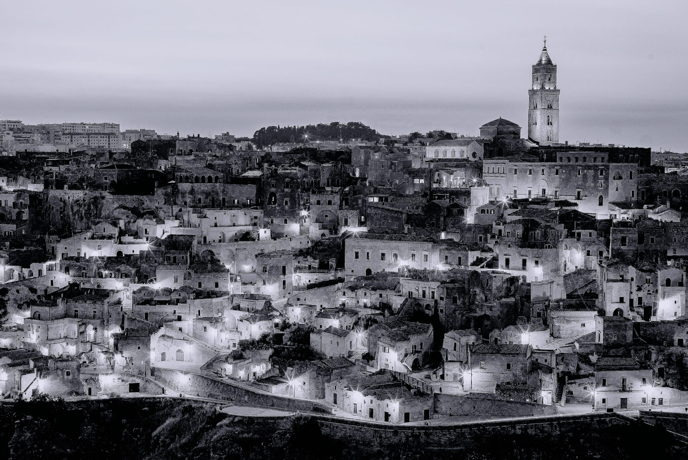 Matera black & white