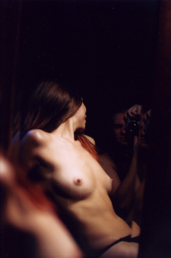 lei e lo specchio di se stessa