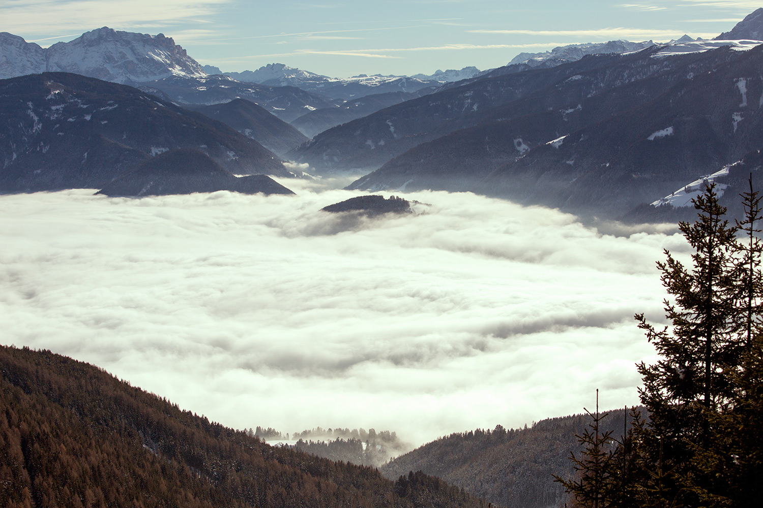 e il naufragar m'� dolce in questo mare di nuvole