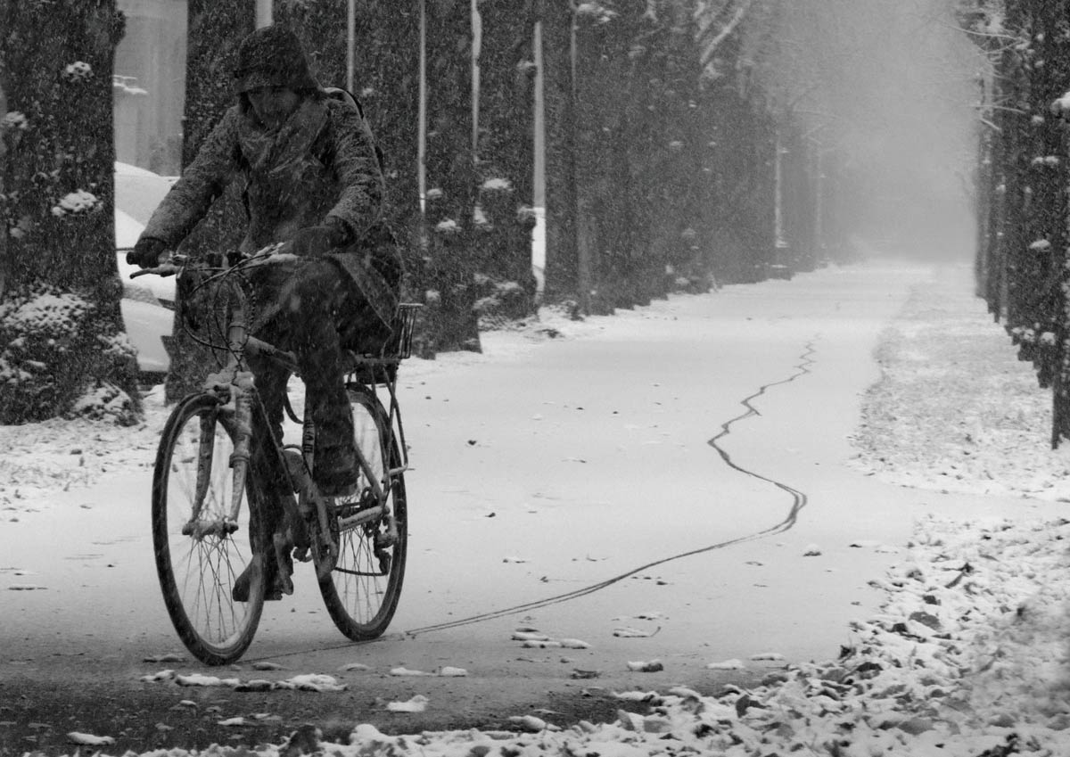 pedalare dentro l'inverno...