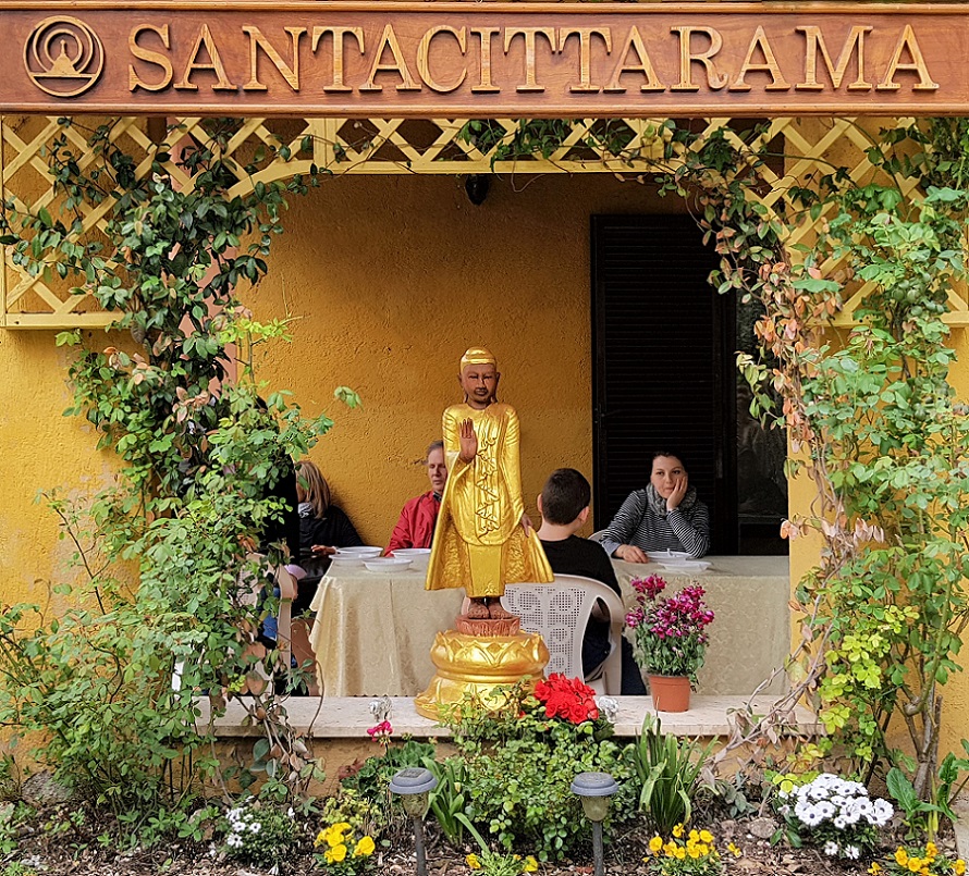 Il Songkran a Santacittarama