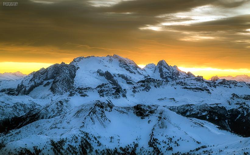 Tramonto sulla regina