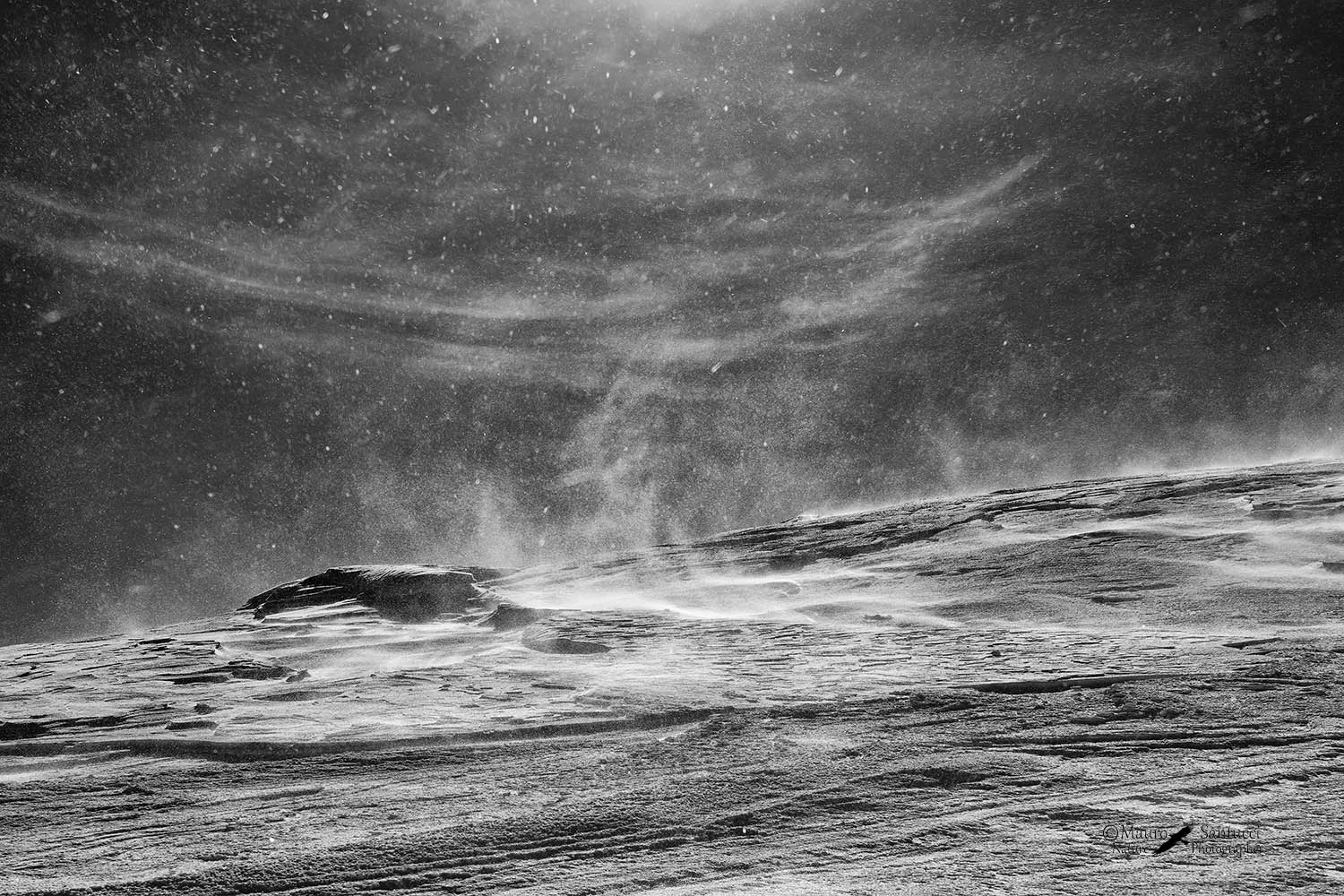 ...e il vento ti sputa in faccia la neve.