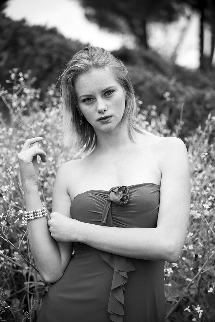 Ritratto in bianco e nero