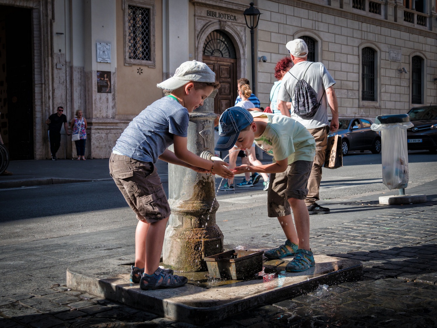 Primo caldo a Roma