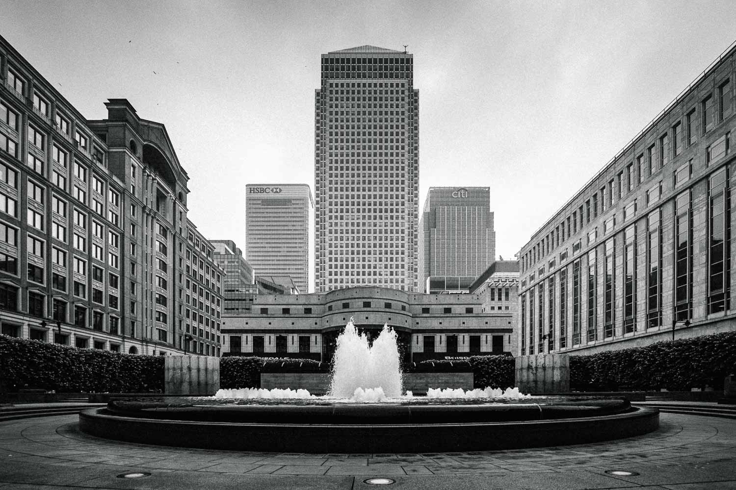 Cabot square, London