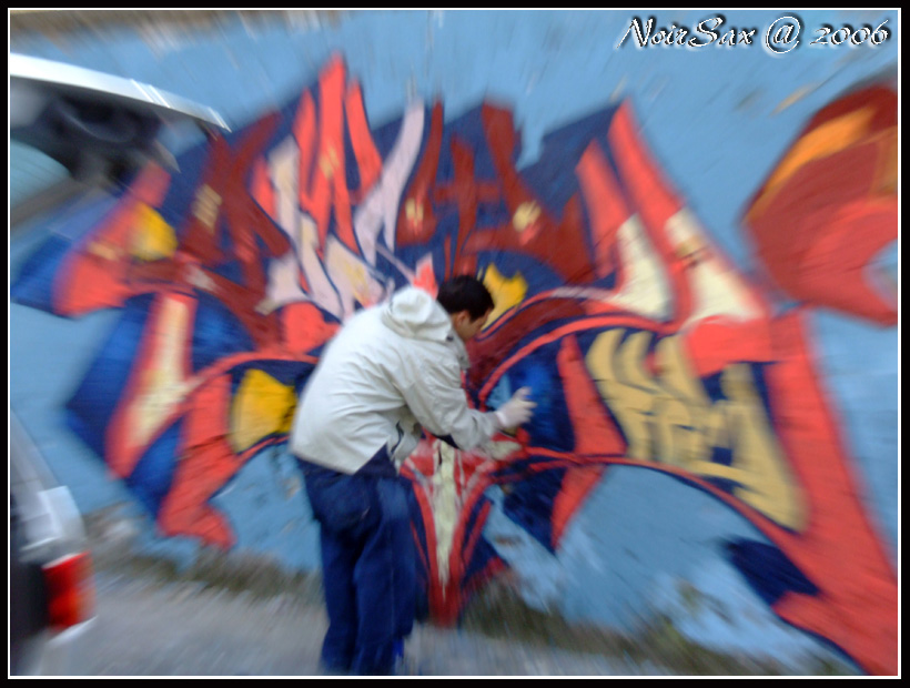 Graffittisti a BS 01