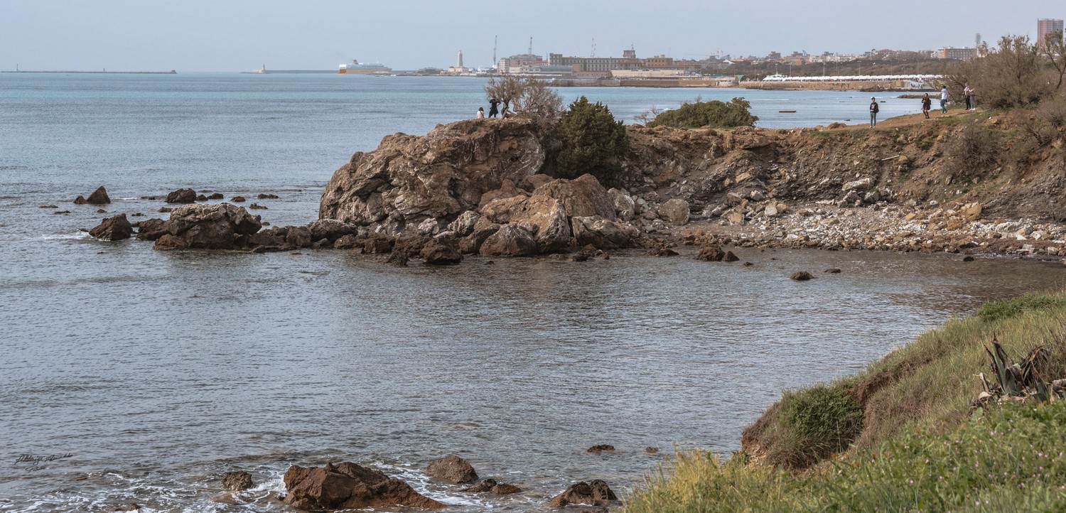Dalla Scogliera vedo il porto..