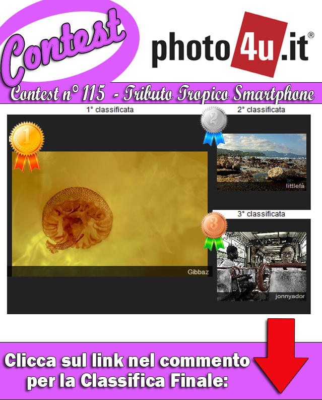 115� Contest: Tributo a Tropico, Smartphone Podio