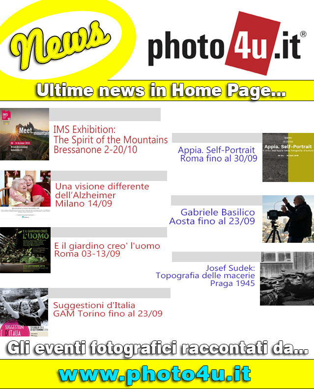 Le news di photo4u.it