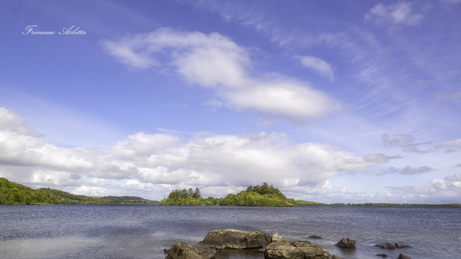 Strada da Clifden a Cong - Irlanda
