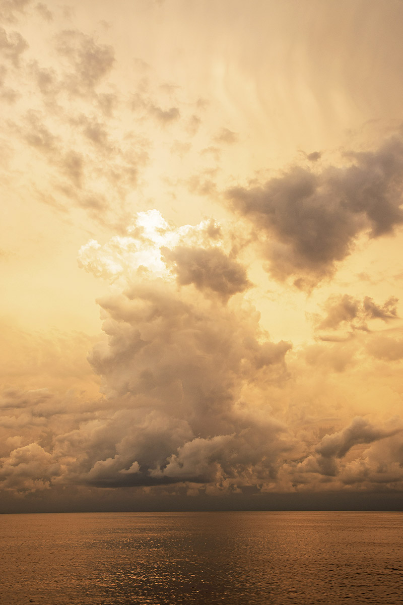 solo cielo e un po' di mare