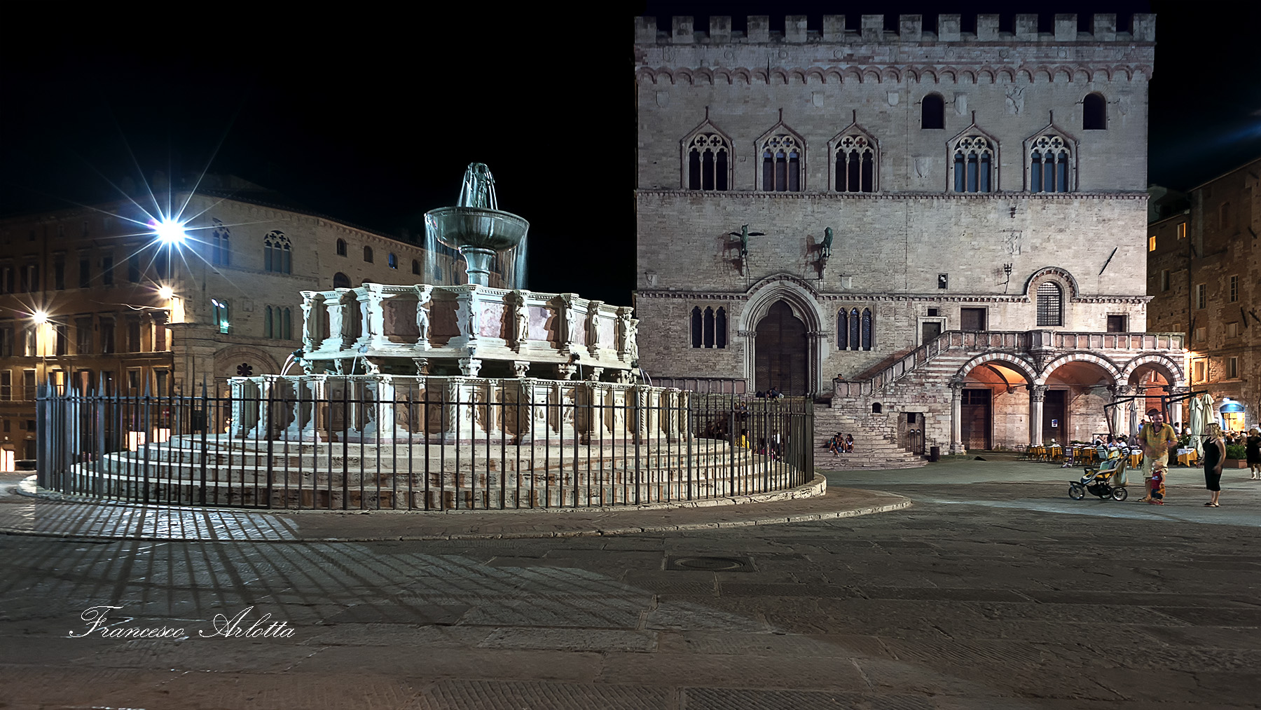 Perugia di notte