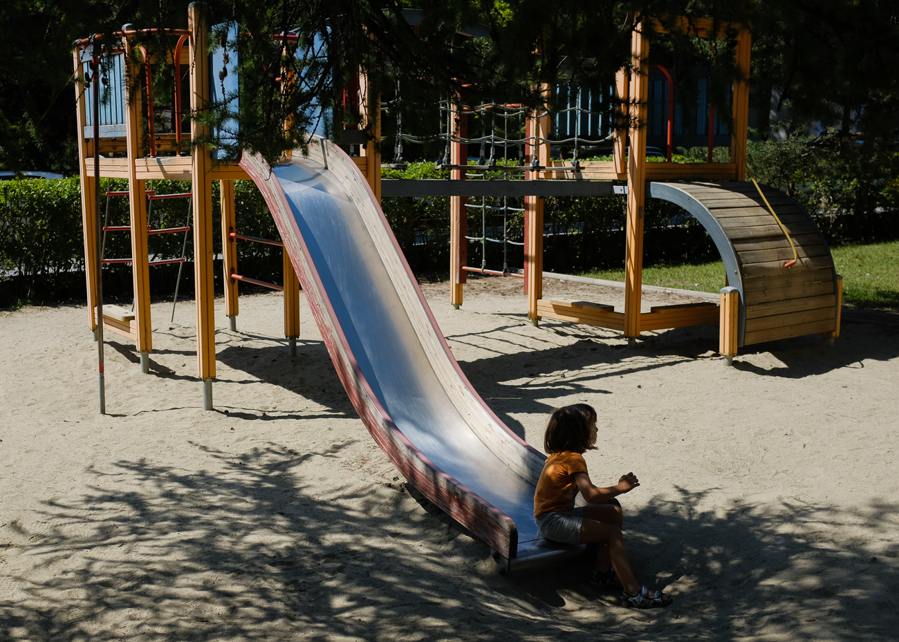 Gabriele al parco giochi